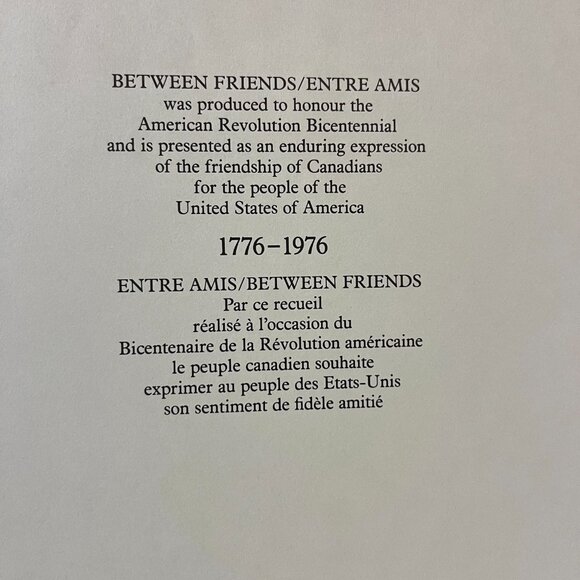 1976 Between Friends / Entre Amis Hardcover Book - National Film Board of Canada - Picture 9 of 10